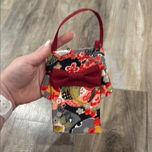 Floral Kids Handbag with Bow